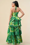 “Green With Envy” Cutout Maxi